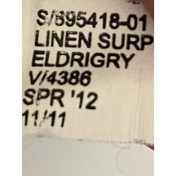 Banana Republic Linen Pants Grey Size 6 - Picture 8 of 8